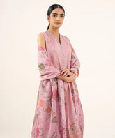 2 Piece - Embroidered Khaddar Suit