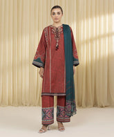 3 Piece - Embroidered Lawn Suit