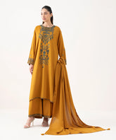 3 Piece - Embroidered Bedford