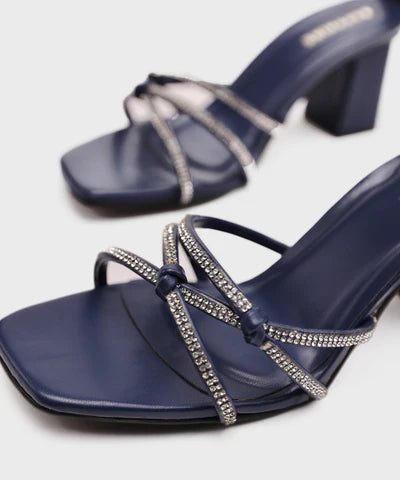 Navy blue Heel