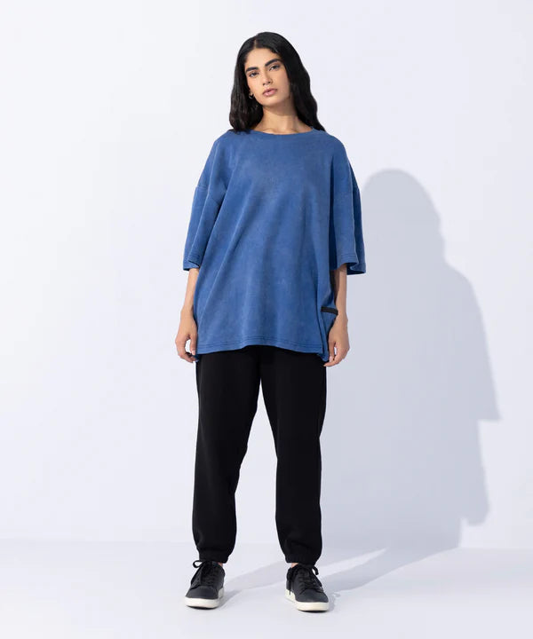 Interlock Acid-Washed Unisex T-Shirt